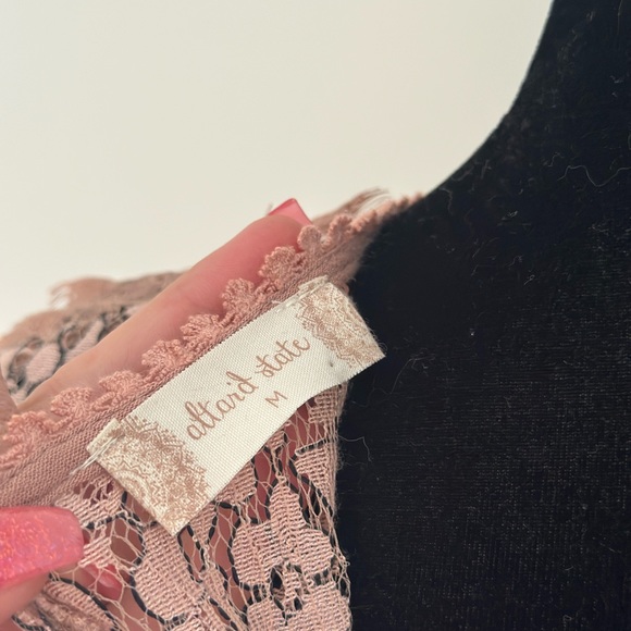 New with tags Altar’d state pink dress / long shirt - Picture 3 of 4